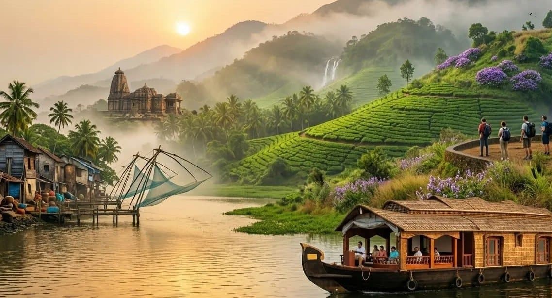 Kerala Tour Package 8 Days 7 Nights | Group Tour